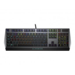 Dell | Alienware Gaming Keyboard | AW510K | Dark Gray | Mechanical Gaming Keyboard | Wired | RGB LED light | EN | English | Nume