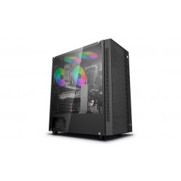 Deepcool | MATREXX 55 MESH | Side window | Black | E-ATX | Power supply included No | ATX PS2 Length less than 170mm)