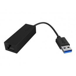 Raidsonic | USB 3.0 (A-Type) to Gigabit Ethernet Adapter | IB-AC501a