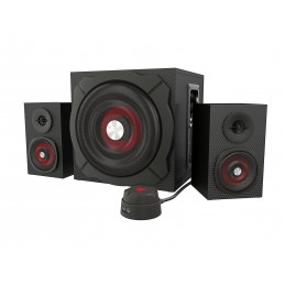 GENESIS Helium 610BT Computer Speakers, Wired, Bluetooth, Black | Genesis | Helium 610BT | Bluetooth | Red/Black | Computer Spea