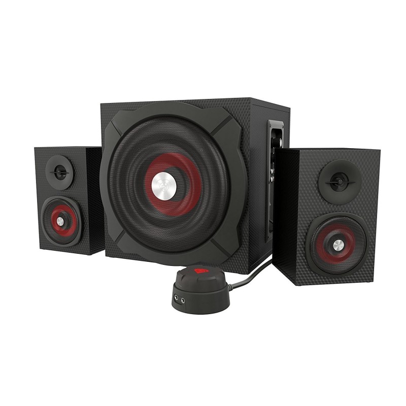 GENESIS Helium 610BT Computer Speakers, Wired, Bluetooth, Black | Genesis | Helium 610BT | Bluetooth | Red/Black | Computer Spea