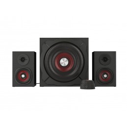 GENESIS Helium 610BT Computer Speakers, Wired, Bluetooth, Black | Genesis | Helium 610BT | Bluetooth | Red/Black | Computer Spea