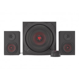 GENESIS Helium 610BT Computer Speakers, Wired, Bluetooth, Black | Genesis | Helium 610BT | Bluetooth | Red/Black | Computer Spea