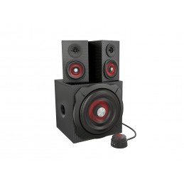 GENESIS Helium 610BT Computer Speakers, Wired, Bluetooth, Black | Genesis | Helium 610BT | Bluetooth | Red/Black | Computer Spea