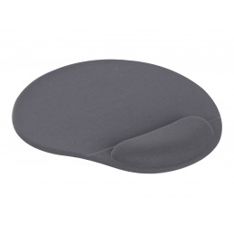 Gembird | MP-GEL-GR Gel mouse pad with wrist support, grey Comfortable | Gel mouse pad | Grey