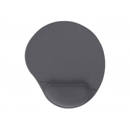 Gembird | MP-GEL-GR Gel mouse pad with wrist support, grey Comfortable | Gel mouse pad | Grey