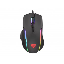 GENESIS Xenon 220 Gaming Mouse, 500 - 6400DPI, Wired, Black | Genesis