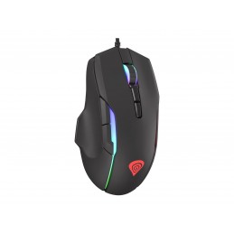 GENESIS Xenon 220 Gaming Mouse, 500 - 6400DPI, Wired, Black | Genesis