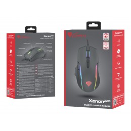 GENESIS Xenon 220 Gaming Mouse, 500 - 6400DPI, Wired, Black | Genesis