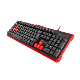 GENESIS RHOD 110 Gaming Keyboard, US Layout, Wired, Red | Genesis | RHOD 110 | Gaming keyboard | Wired | US | 1.7 m | Red, Black