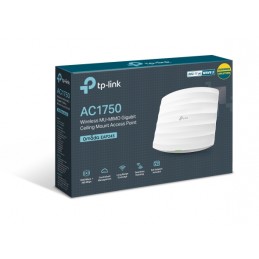 TP-LINK | Access Point | EAP245 | 802.11ac | 2.4GHz and 5GHz | 450+1300 Mbit/s | 10/100/1000 Mbit/s | Ethernet LAN (RJ-45) ports