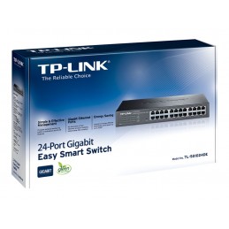 TP-LINK | Switch | TL-SG1024DE | Web Managed | Rackmountable | 1 Gbps (RJ-45) ports quantity 24 | 36 month(s)