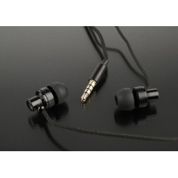 Gembird | Metal earphones with microphone "Paris" | Built-in microphone | 3.5 mm | Black