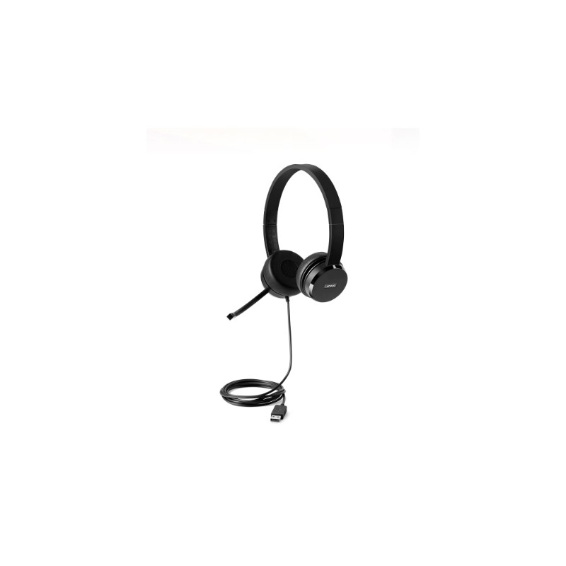 Lenovo | 100 USB Stereo Headset | Yes | Over-ear USB Type-A