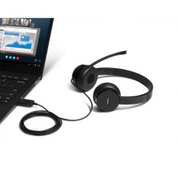 Lenovo | 100 USB Stereo Headset | Yes | Over-ear USB Type-A