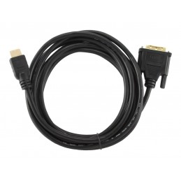 Cablexpert | Black | HDMI to DVI | 3 m