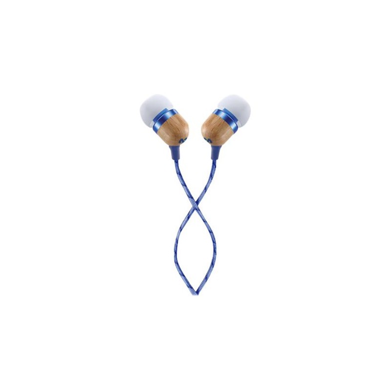 Marley Smile Jamaica Earbuds, In-Ear, Wired, Microphone, Denim | Marley | Earbuds | Smile Jamaica