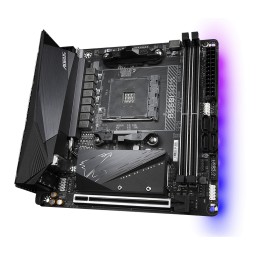 Gigabyte | B550I AORUS PRO AX 1.0 | Processor family AMD | Processor socket AM4 | DDR4 DIMM | Memory slots 2 | Chipset AMD B | M