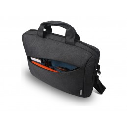 Lenovo | Essential | 15.6-inch Laptop Casual Toploader T210 Black | Messenger-Briefcase | Black | Shoulder strap