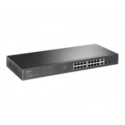 TP-LINK | Switch | TL-SG1218MP | Unmanaged | Rackmountable | 10/100 Mbps (RJ-45) ports quantity 18 | SFP ports quantity 2 | PoE+