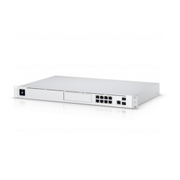 Ubiquiti | UniFi Multi-Application System with 3.5" HDD Expansion and 8 Port Switch | UDM-Pro | Web managed | Rackmountable | SF