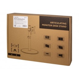 Logilink | Desk Mount | Tilt, swivel, level adjustment, rotate | 17-32 " | Maximum weight (capacity) 8 kg | Black