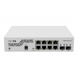 MikroTik | Cloud Router Switch | CSS610-8G-2S+IN | Web managed | Rackmountable | 1 Gbps (RJ-45) ports quantity 8 | SFP+ ports qu