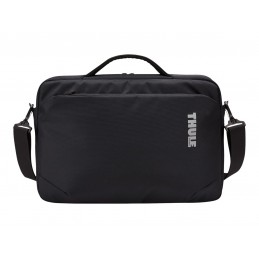 Thule | Subterra MacBook Attach | TSA-315B | Fits up to size 15 " | Messenger - Briefcase | Black | Shoulder strap