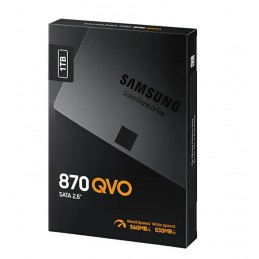 Samsung | SSD | 870 QVO | 1000 GB | SSD form factor 2.5" | SSD interface SATA III | Read speed 560 MB/s | Write speed 530 MB/s