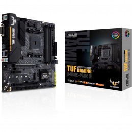 Asus | TUF GAMING B450M-PLUS II | Processor family AMD | Processor socket AM4 | DDR4 | Memory slots 4 | Number of SATA connector