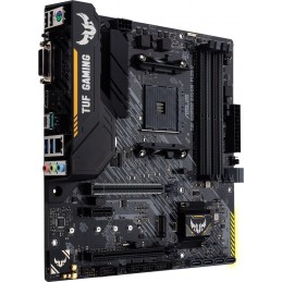 Asus | TUF GAMING B450M-PLUS II | Processor family AMD | Processor socket AM4 | DDR4 | Memory slots 4 | Number of SATA connector