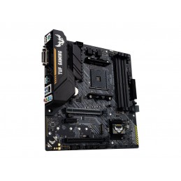 Asus | TUF GAMING B450M-PLUS II | Processor family AMD | Processor socket AM4 | DDR4 | Memory slots 4 | Number of SATA connector