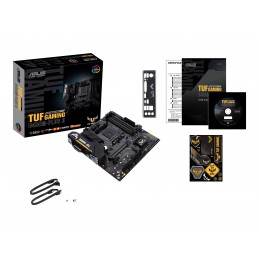 Asus | TUF GAMING B450M-PLUS II | Processor family AMD | Processor socket AM4 | DDR4 | Memory slots 4 | Number of SATA connector