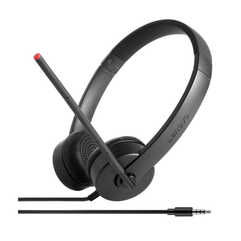 Lenovo | Essential Stereo Analog Headset | Essential Stereo | Yes | 3.5 mm