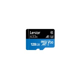 Lexar | High-Performance 633x | UHS-I | 128 GB | micro SDXC