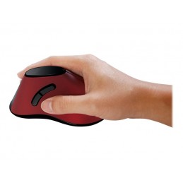 Logilink | Ergonomic Vertical Mouse | ID0159 | Optical | Wireless | Red