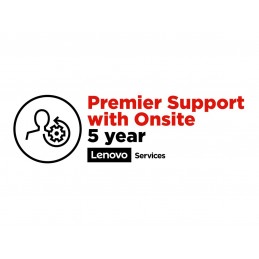 Lenovo | Warranty | 5Y Premier Support (Upgrade from 3Y Premier Support) | 5 year(s)