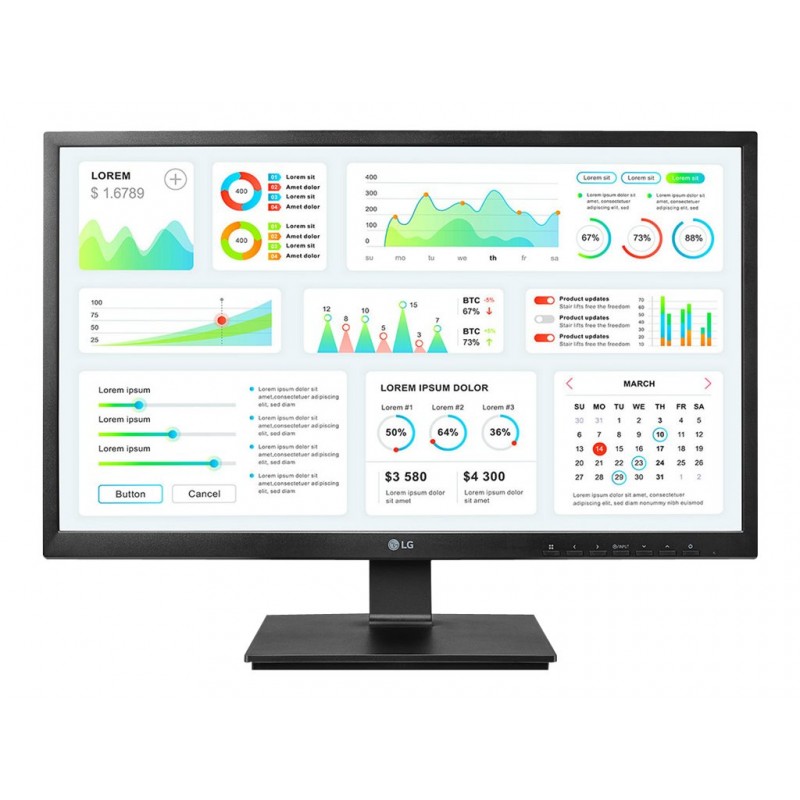 LG 24CK550Z-BP 23,8" 1920x1080/16:9/5ms/250/DP USB D-Sub LG