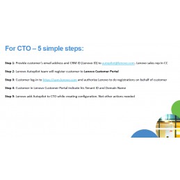Lenovo | Microsoft Autopilot PKID registration (Remote configuration) for Top sellers and CTO