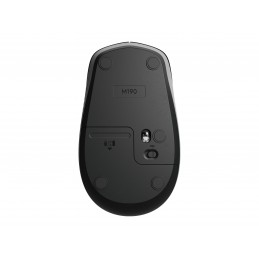 Logitech | Full size Mouse | M190 | Wireless | USB | Mid Grey