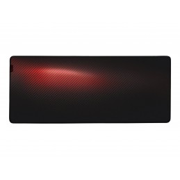 Genesis | Carbon 500 Ultra Blaze | Mouse pad | 450 x 1100 x 2.5 mm | Red/Black