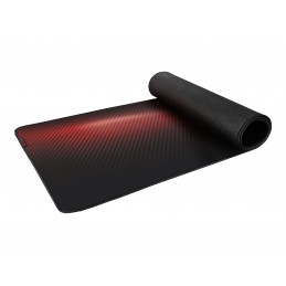 Genesis | Carbon 500 Ultra Blaze | Mouse pad | 450 x 1100 x 2.5 mm | Red/Black