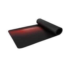 Genesis | Carbon 500 Ultra Blaze | Mouse pad | 450 x 1100 x 2.5 mm | Red/Black