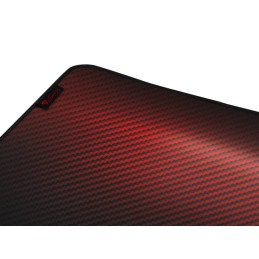 Genesis | Carbon 500 Ultra Blaze | Mouse pad | 450 x 1100 x 2.5 mm | Red/Black