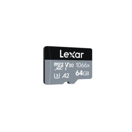 Lexar | Professional 1066x | UHS-I | 64 GB | MicroSDXC | Flash memory class 10