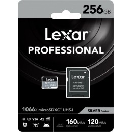 Lexar | High-Performance 1066x | UHS-I | 256 GB | MicroSDXC | Flash memory class 10