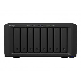 Synology | Tower NAS | DS1821+ | Up to 8 HDD/SSD Hot-Swap | AMD Ryzen | Ryzen V1500B Quad Core | Processor frequency 2.2 GHz | 4