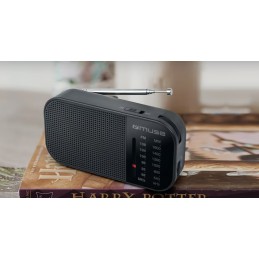 Muse | M-025 R | Portable radio | Black