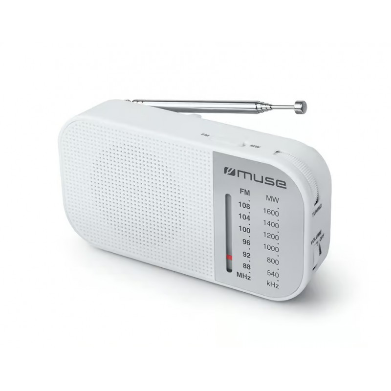 Muse | M-025 RW | Portable radio | White