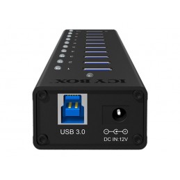 Raidsonic | 10 port USB 3.0 Hub | Icy Box IB-AC6110